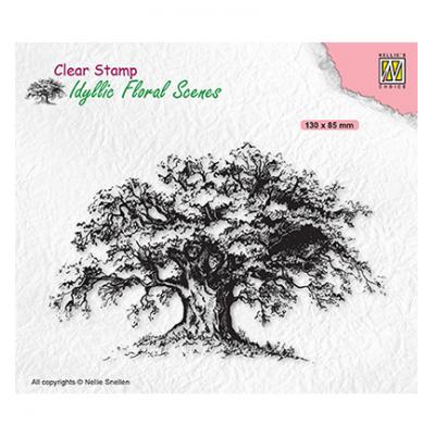 Nellie's Choice Clear Stamp - Old Tree